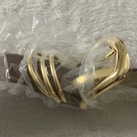 Brown Belt with Gold Buckle - Picture 9 of 15